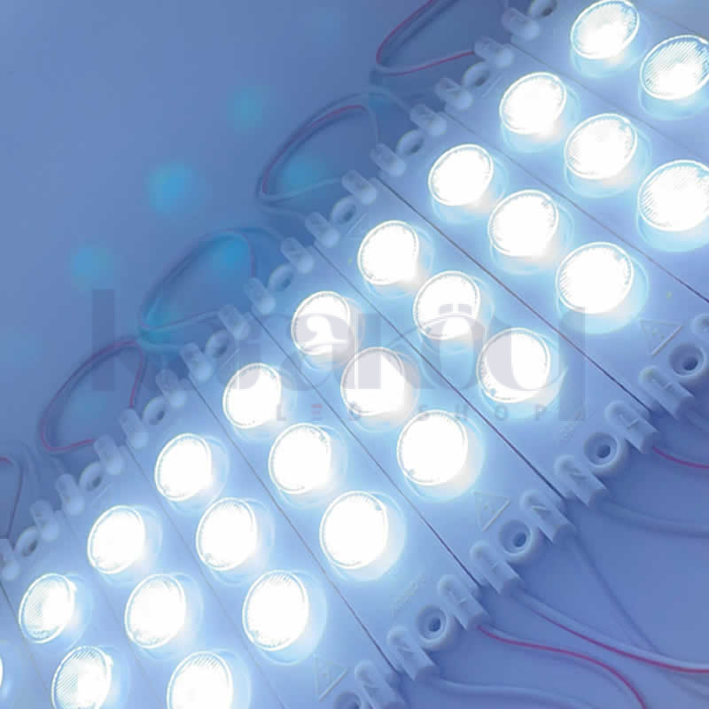 220 Volt 3 Watt 3 lü Lensli Modül Led Beyaz 10Adet Karaköy Led Shop