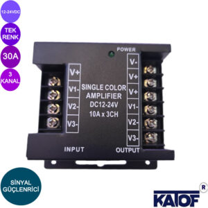 30A 12-24V Tek Renk Led Sinyal Güçlendirici