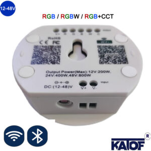 12-48V RGB, RGBW, RGB+CCT Wifi' li Bluetooth' lu UFO Led Dimmer - Görsel 3