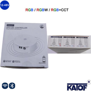12-48V RGB, RGBW, RGB+CCT Wifi' li Bluetooth' lu UFO Led Dimmer - Görsel 4