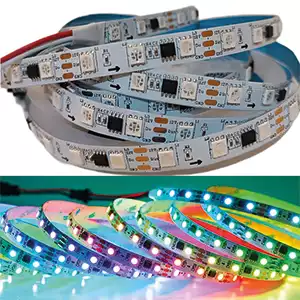 12 Volt Pixel Şerit Led