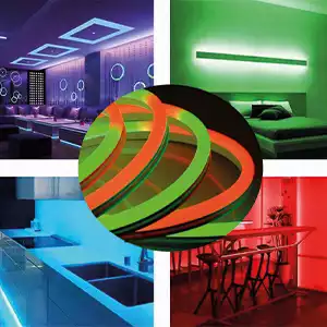12 Volt RGB Neon Led