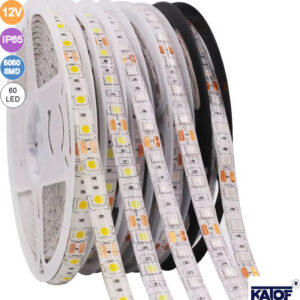 12Volt 5050 smd IP65 60Ledli Şerit Led (5Metre)