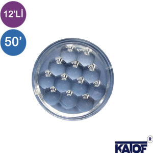 12'li 50Derece 55.8mm Petek Grup Lens