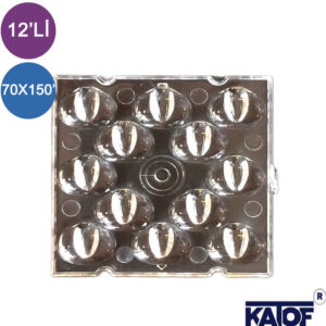 12'li 70x150Derece 50x50mm Grup Lens