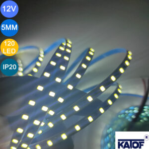 12V 5mm Beyaz 2835smd IP20 120ledli Şerit Led - Görsel 6