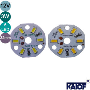 12Volt 3Watt 5730smd Pcb Led 32mm