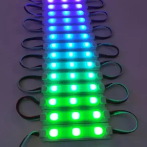 12Volt 3Watt RGB Piksel Modül Led 20 Adet - Görsel 3