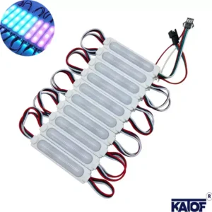 12Volt 3Watt RGB Piksel Modül Led (20 Adet)