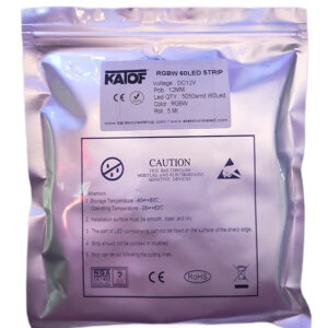 12V RGBW Şerit Led 5050smd 60ledli IP20 12mm - Görsel 3