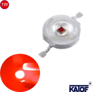 1Watt Kırmızı Power Led 620-625nm (10 Adet)