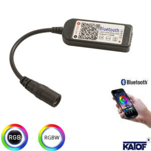 Bluetoothlu Sese ve Müziğe duyarlı RGBW Led Kontrol Devresi