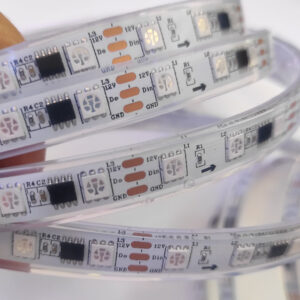 12 Volt Ws2811 ARGB Pixel Şerit IP68 60Ledli (5 Metre) - Görsel 3