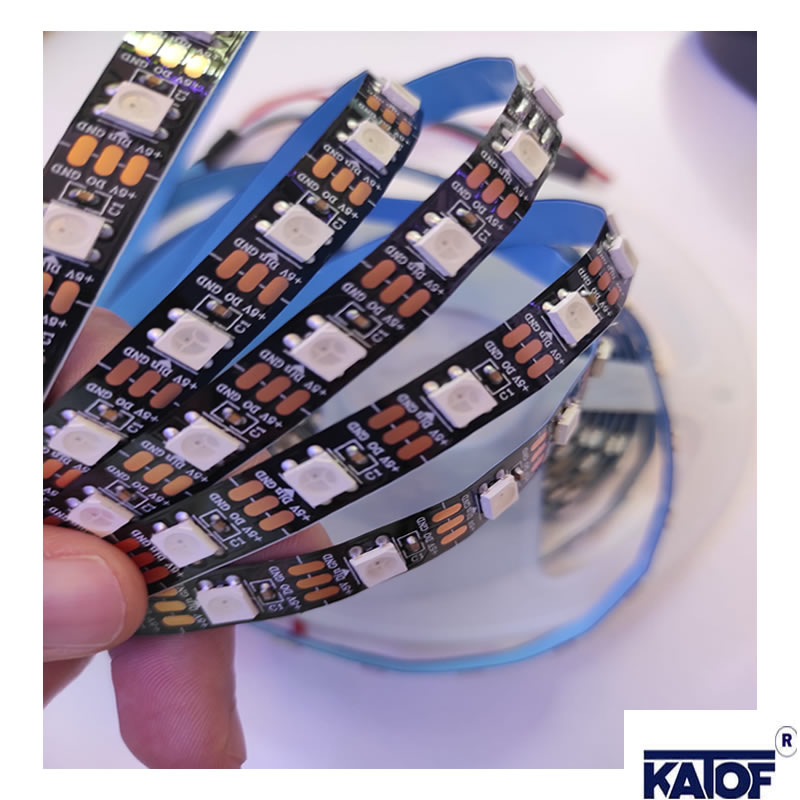 5 Volt Ws2812b Pixel Şerit IP20 60Ledli (5 Metre)