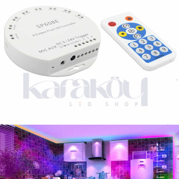 Sp E Kanall Led Pixel Kontrol Karak Y Led Shop