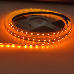 12V Turuncu 2835smd 120Ledli 6mm Zigzag Şerit Led (10 Mt.) - Görsel 5