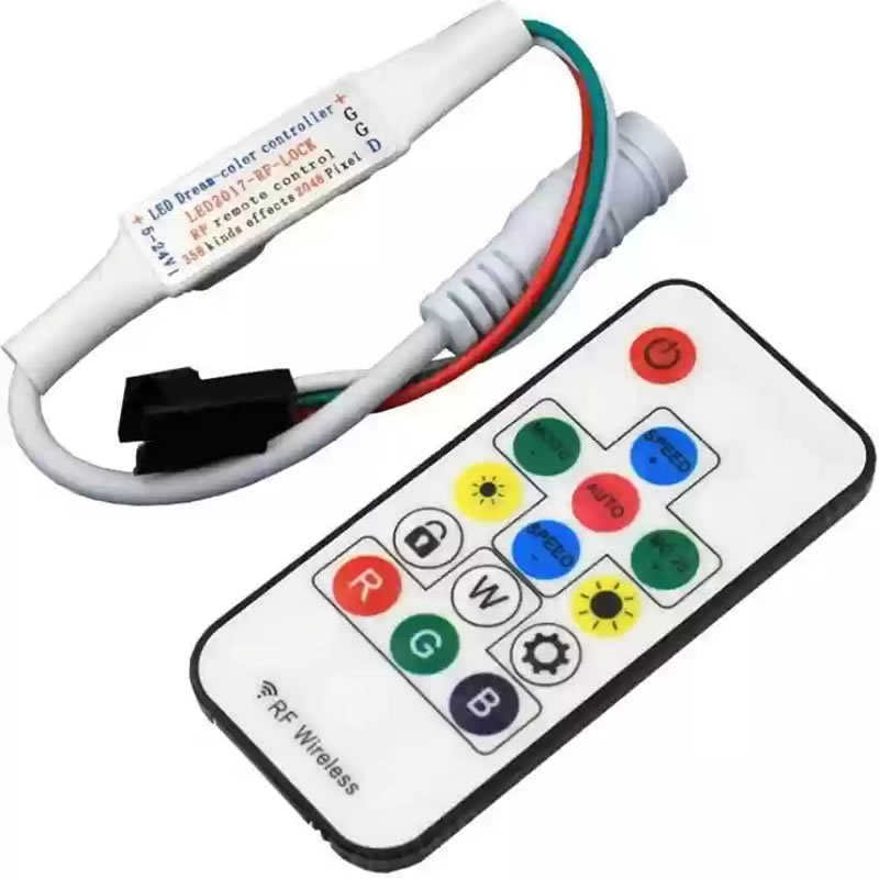 SP103E Mini Rf Kumandalı Pixel Led Kontrol Modülü – Karaköy Led Shop