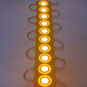 12V 2.4W Sarı IP65 Kare Cob Modül Led (10 Adet) - Görsel 7