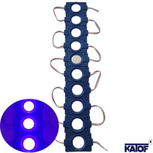 12V 2.4W Mavi IP65 Kare Cob Modül Led (10 Adet)
