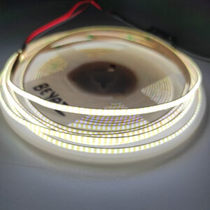 12 Volt 3 mm BEYAZ IP20 400 Ledli Esnek Cob Şerit Led (5 Metre) - Görsel 2