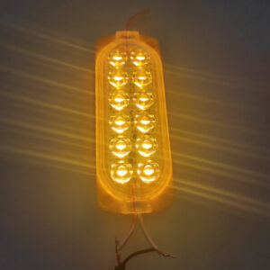 12V 2.4W Sarı 2835smd Çakar Modül Led (5 Adet) - Görsel 4