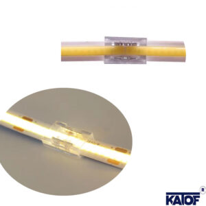 2 pin 8 mm Çift Taraflı Smd ve Cob Şerit Led Birleştirme (20 Adet) - Görsel 3
