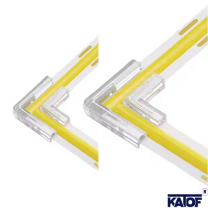 8 mm L Tipi Smd ve Cob Şerit Led Birleştirme Aparatı (10 Adet) - Görsel 4