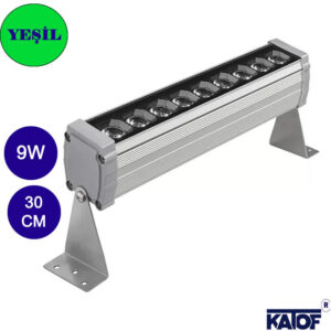 220volt-9watt-30cm-dis-mekan-wallwasher-yesil-karakoyledshop