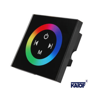 Duvara-Monte-RGB-LED-Dokunmatik-Panel-Kontrol-Cihazi-karakoyledshop