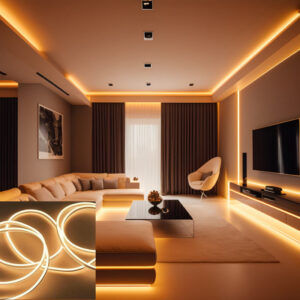 12Volt 6x12mm 2.5cm Kesim Flat Gömme Mobilya Neon Led - Görsel 6