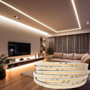 12V IP68 Gün Işığı 480 Ledli Cob Şerit Led (5 mt.) - Görsel 3