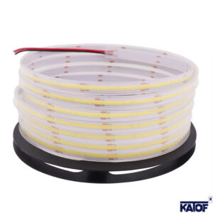 12V IP68 Beyaz 480 Ledli Cob Şerit Led (5 mt.) - Görsel 3
