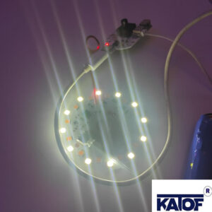 3 Volt Type-C Soketli 3 Renk 24 Ledli Dokunmatik Pcb Modül Led - Görsel 6