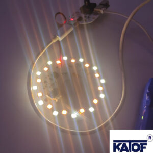 3 Volt Type-C Soketli 3 Renk 24 Ledli Dokunmatik Pcb Modül Led - Görsel 4