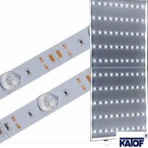 12 Volt 12 Ledli 12 Watt Mercekli Aluminyum Çubuk Led (Lightbox) - Görsel 4