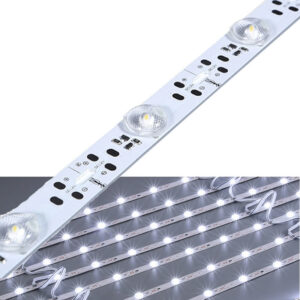 12 Volt 12 Ledli 12 Watt Mercekli Aluminyum Çubuk Led (Lightbox) - Görsel 3