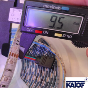 5Volt RGB Şerit Led 9.5mm 5050smd IP65 60 Ledli (5 mt) - Görsel 4