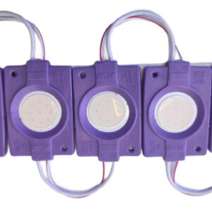 12V 2.4W Mor IP65 Kare Cob Modül Led (10 Adet) - Görsel 5