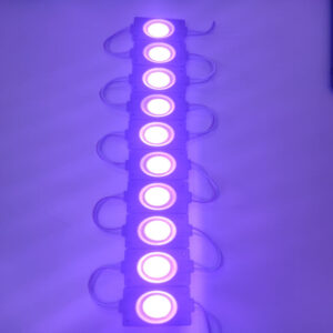 12V 2.4W Mor IP65 Kare Cob Modül Led (10 Adet) - Görsel 4
