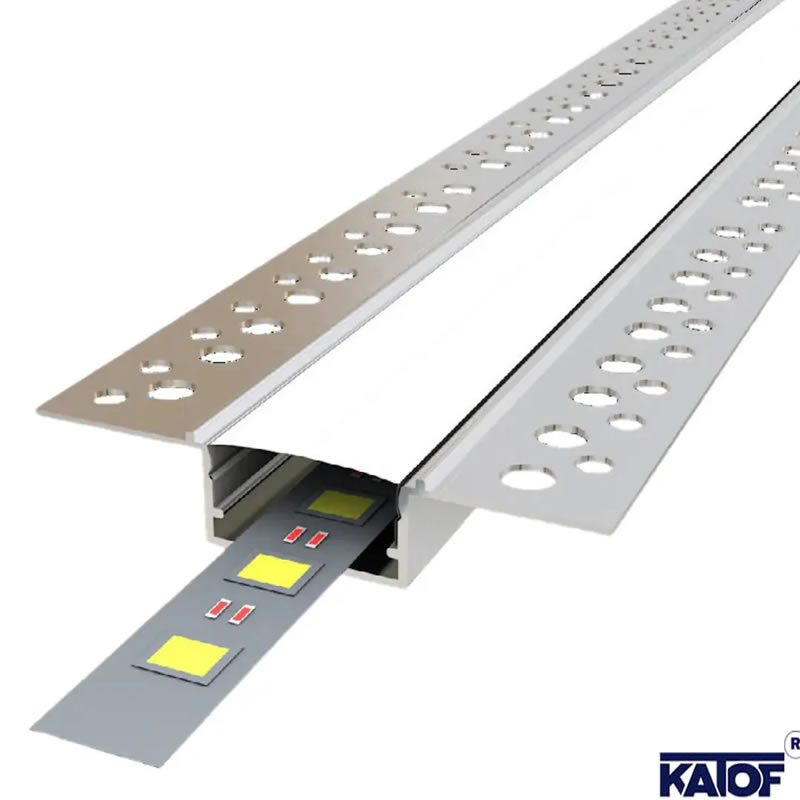 2.2cm 3mt Düz Trimless Led Profil