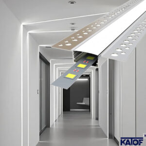 2.2cm 3mt Düz Trimless Led Profil - Görsel 2