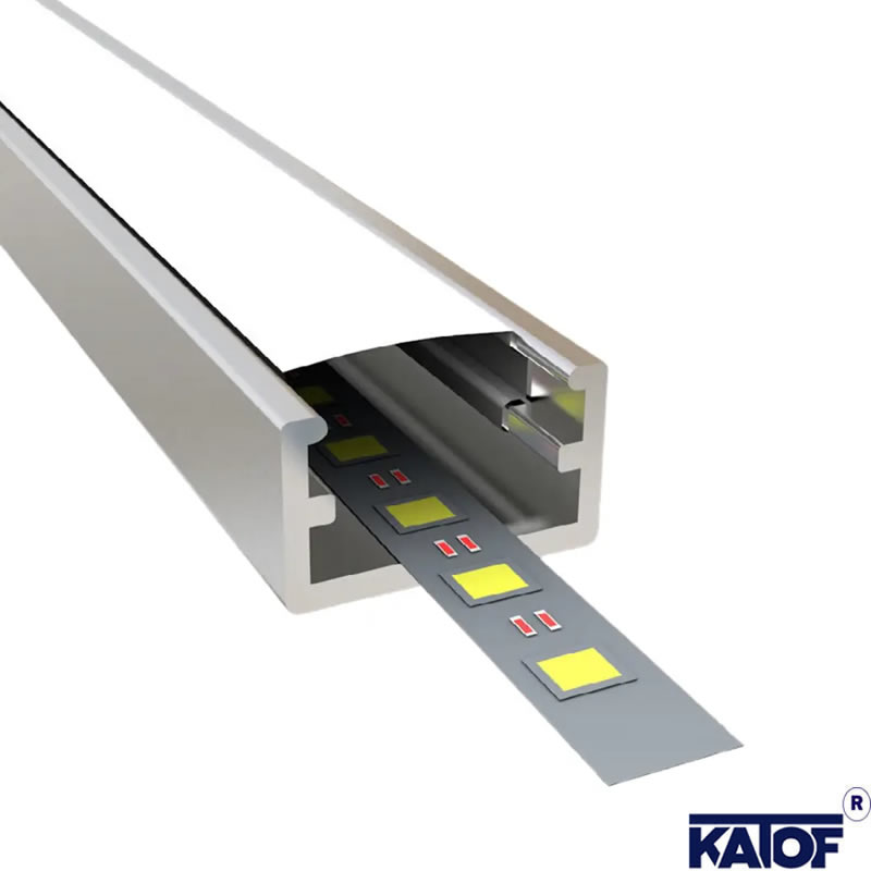 10X6mm Led Kanal Profili 3Mt.