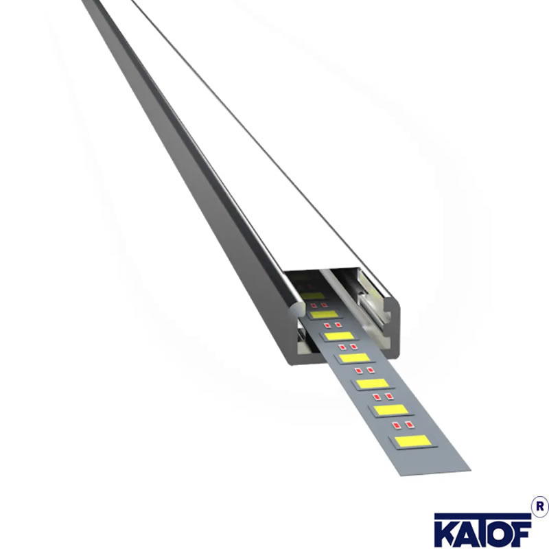 14X8mm Led Kanal Profili 3Mt.