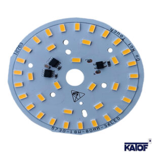 220V 18W Gün Işığı 5730smd Pcb Led 80mm 36Led