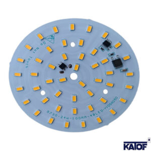 220V 24W Gün Işığı 5730smd Pcb Led 100mm 48Led