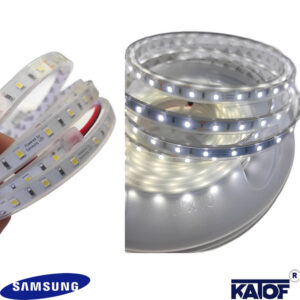 Samsung 24V IP65 2835smd Beyaz 60ledli Şerit Led (5mt) - Görsel 4