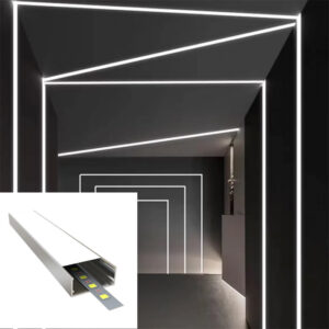 32X13mm Led Kanal Profili 3Mt. - Görsel 4