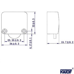 Mobilya Dolap Kapağı Ters Switch (Kapalı Kontak) - Görsel 4
