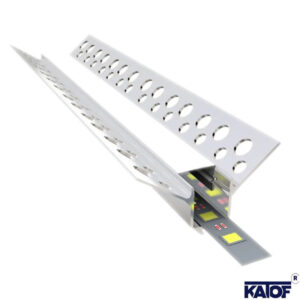 12.7mm 3mt Trimless İç Köşe LED Profili - Görsel 1