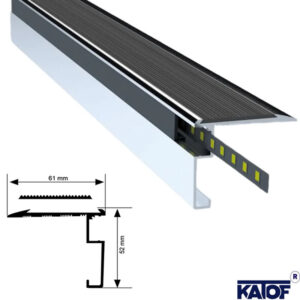 Merdiven Basamak Led Profili 3mt. - Görsel 3